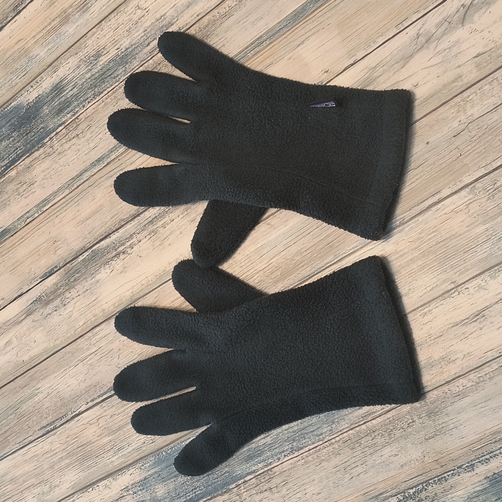 Vintage‎ Patagonia Better Sweater Gloves Adult Green Large Fleece Made in USA